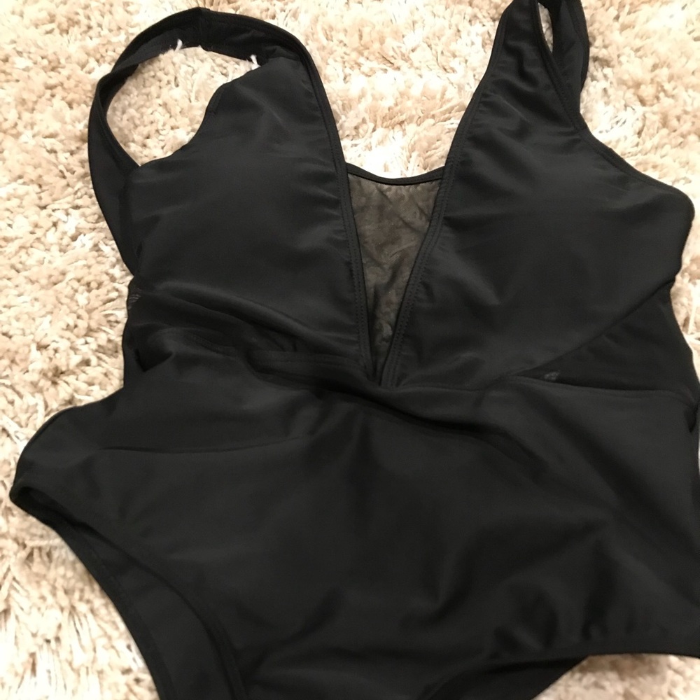 Black one piece
